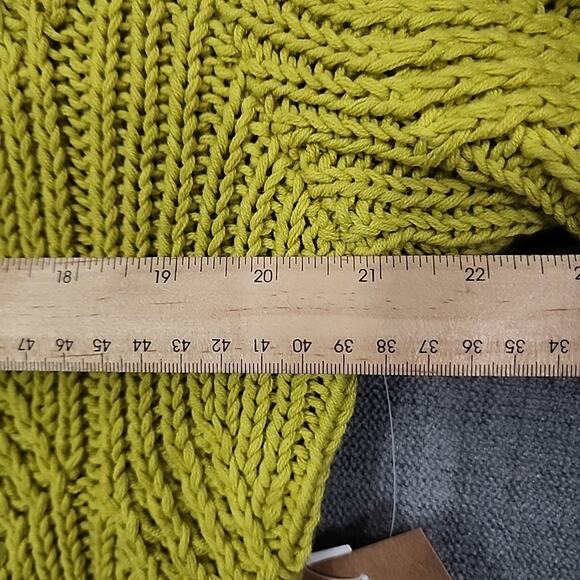 Vans Womens Yellow Knit Long Sleeve Fashion Sweater NWT Size Small - Picture 12 of 16